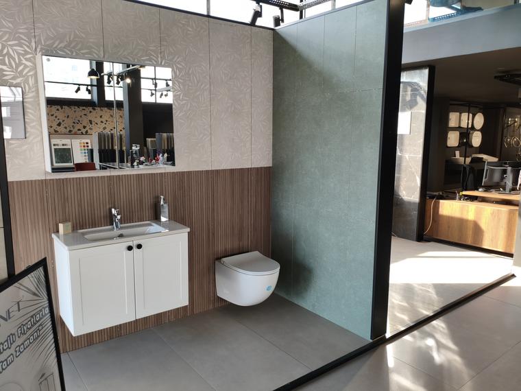 Ahşap Desenli Banyo — Granit Dünyası